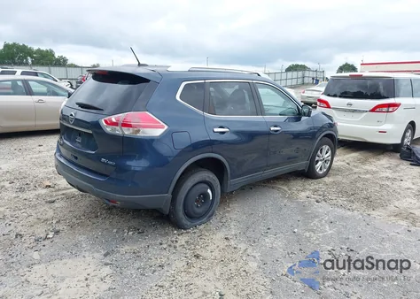 2015 Nissan Rogue Sv z USA, uszkodzony, nr VIN KNMAT2MV0FP555088